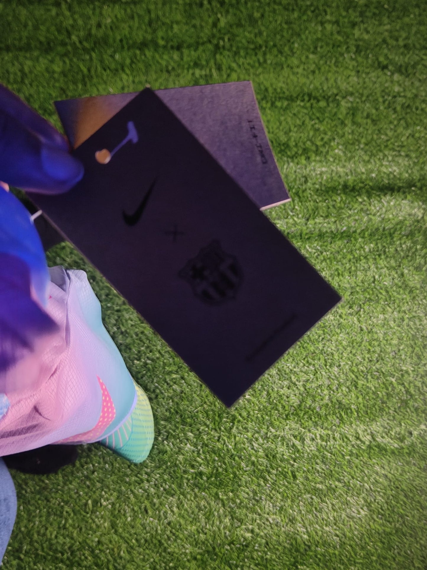 Exotic Pink/Blue/Lilac Barcelona Jersey