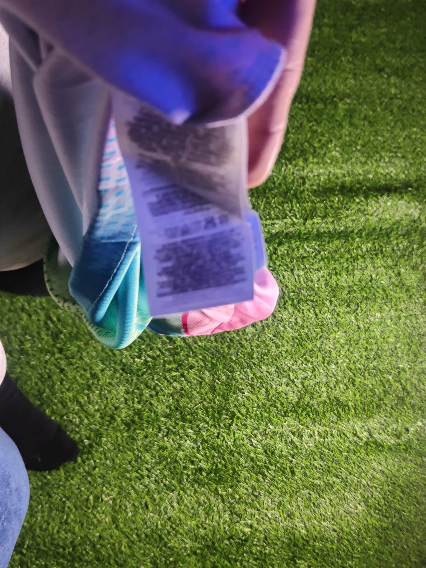 Exotic Pink/Blue/Lilac Barcelona Jersey