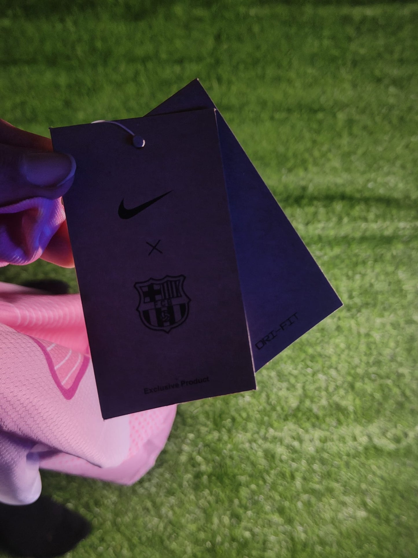 Exotic Pink/Blue/Lilac Barcelona Jersey