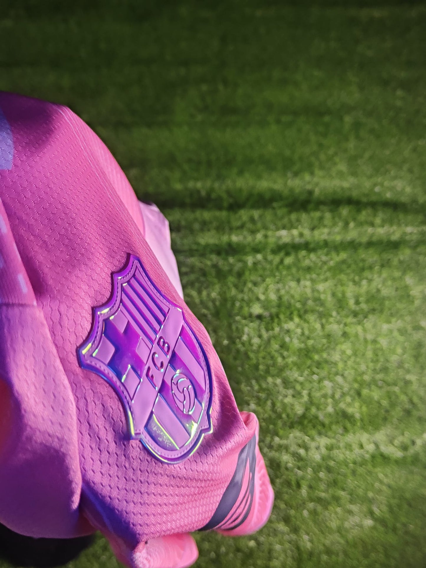 Exotic Pink/Blue/Lilac Barcelona Jersey